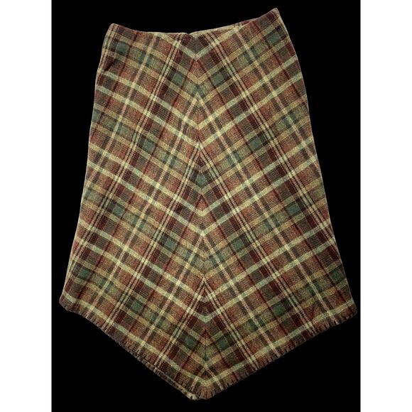 Lauren Ralph Lauren Dresses & Skirts - Vtg Lauren Ralph Lauren 100% Wool Handkerchief Skirt Women 12 Asymmetric